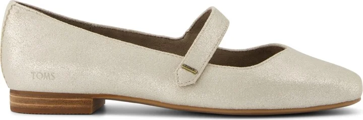 Toms Women's Bianca Metallic Mary Jane Flats - Image 2