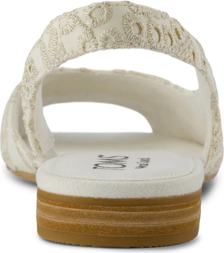 Toms Women's Briella Open Toe Slingback Flat Sandals - Image 3