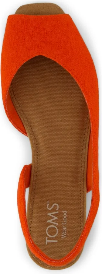 Toms Women's Briella Open Toe Slingback Flat Sandals - Image 8