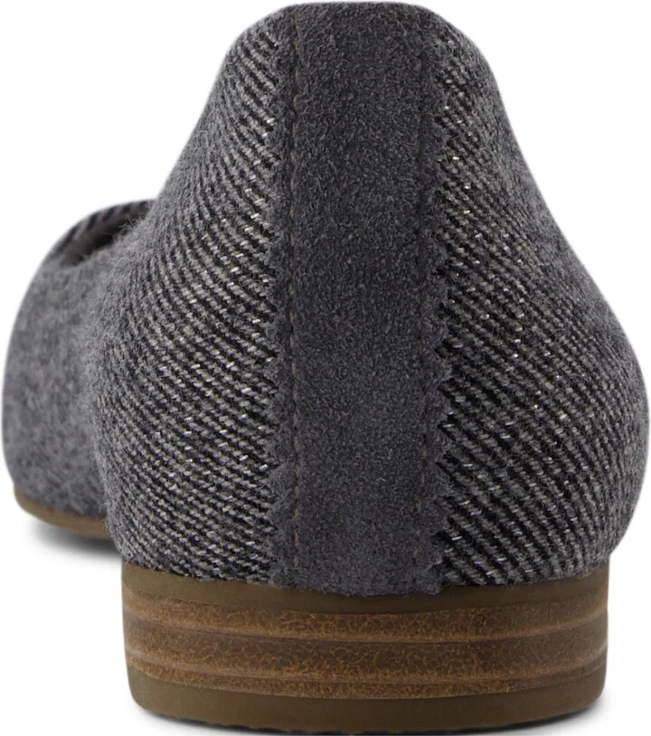 Toms Women's Briella Shimmer Twill Slip-On Ballet Flats - Image 7