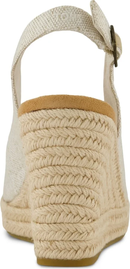 Toms Women's Camilla Peep Toe Wedge Sandals - Image 7
