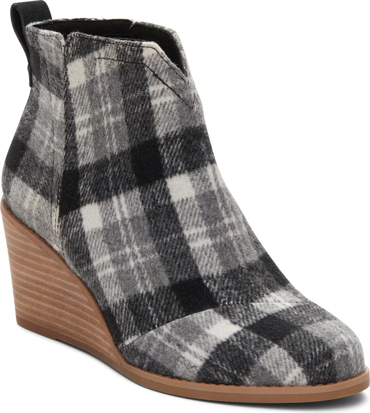 TOMS Women's Clare Wedge Boot