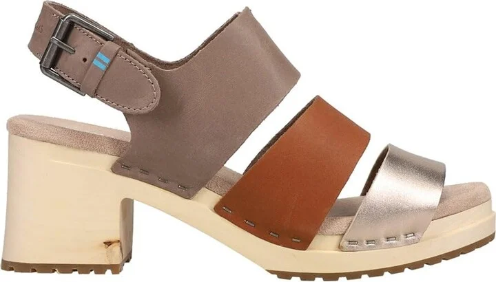 TOMS Women's Clog Heeled Sandal