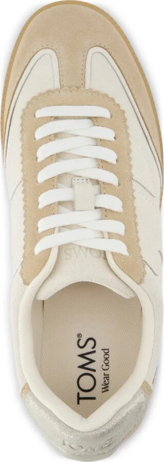 Toms Women's Collins Lace-Up Sneakers - Pastel Blue Multi Leather, Suede - Image 9