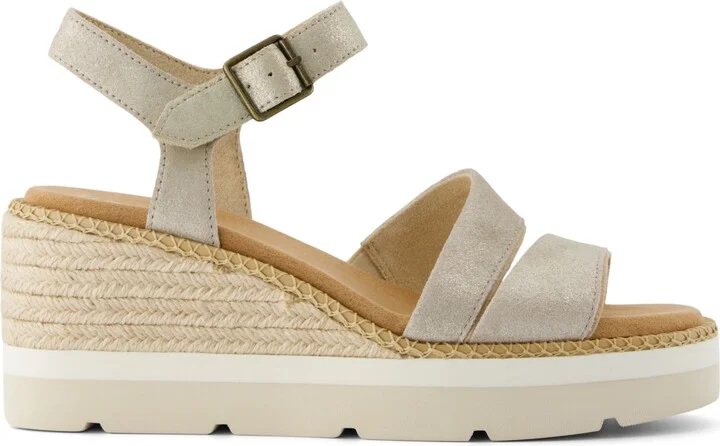 Toms Women's Darya Open Toe Wedge Sandals - Image 10
