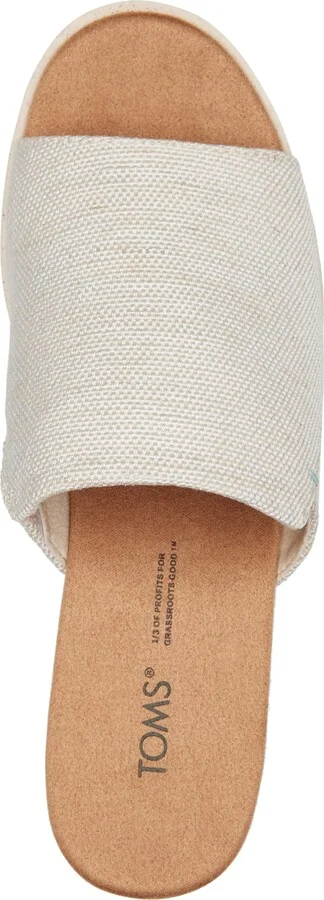 Toms Women's Diana Flatform Slide Wedge Sandals - Image 9