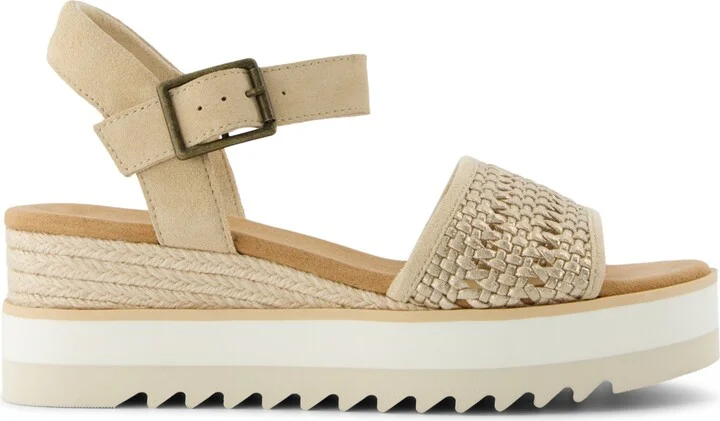 Toms Women's Diana Platform Wedge Sandals - Image 2