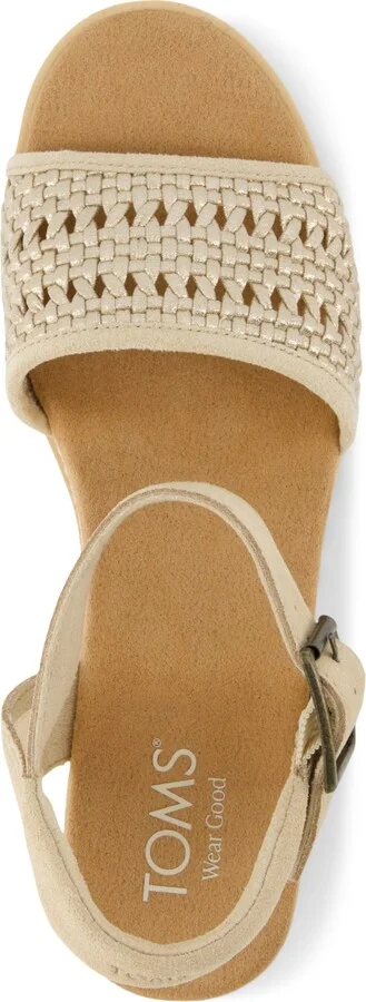 Toms Women's Diana Platform Wedge Sandals - Image 4