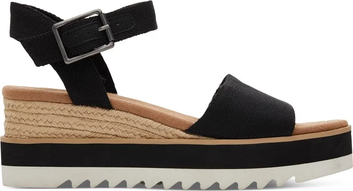 Toms Women's Diana Platform Wedge Sandals - Image 6