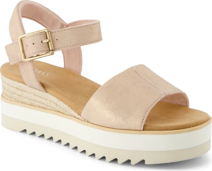 Pale Rose Metallic Suede