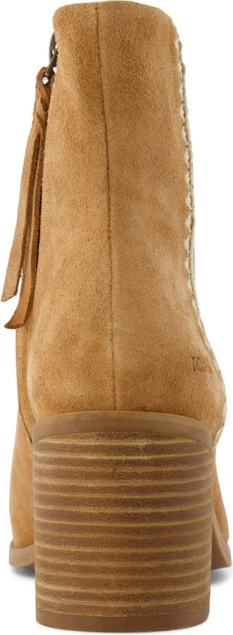 Toms Women's Evelyn Stacked Block Heel Booties - Image 3