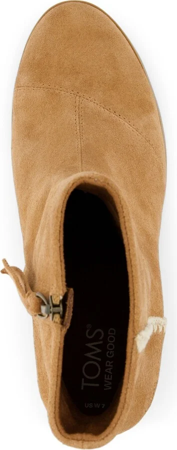 Toms Women's Evelyn Stacked Block Heel Booties - Image 4