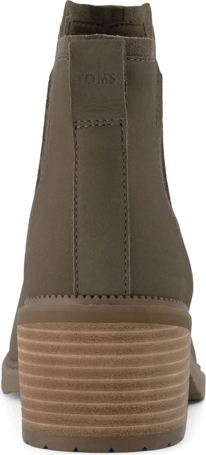 Toms Women's Hailey Block Heel Nubuck Leather Booties - Image 7