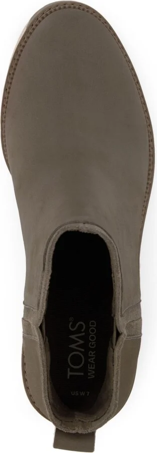 Toms Women's Hailey Block Heel Nubuck Leather Booties - Image 8