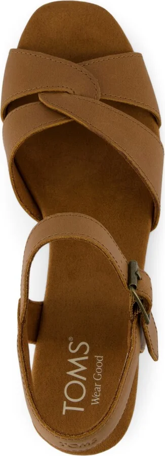 Toms Women's Isla Open Toe Wedge Sandals - Image 4