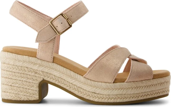 Toms Women's Isla Open Toe Wedge Sandals - Image 6