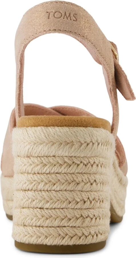 Toms Women's Isla Open Toe Wedge Sandals - Image 7