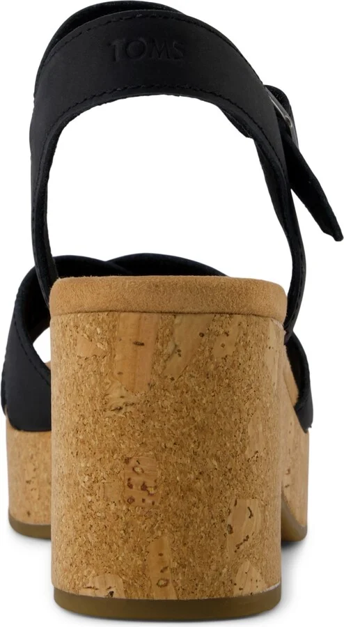Toms Women's Isla Open Toe Wedge Sandals - Image 11