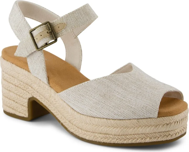 Toms Women's Isla Peep Toe Sandals