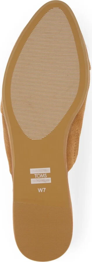 Toms Women's Jade Faux Fur Flat Slip On Mules - Image 5