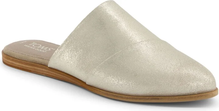 Champagne Metallic Suede
