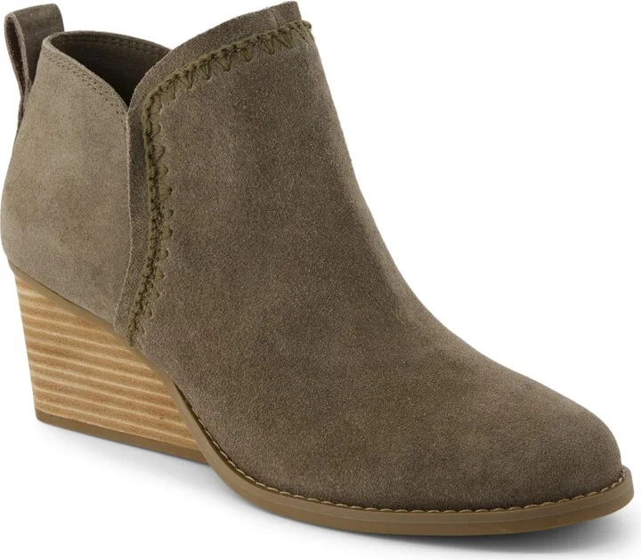 Toms Women's Kaia Wedge Booties