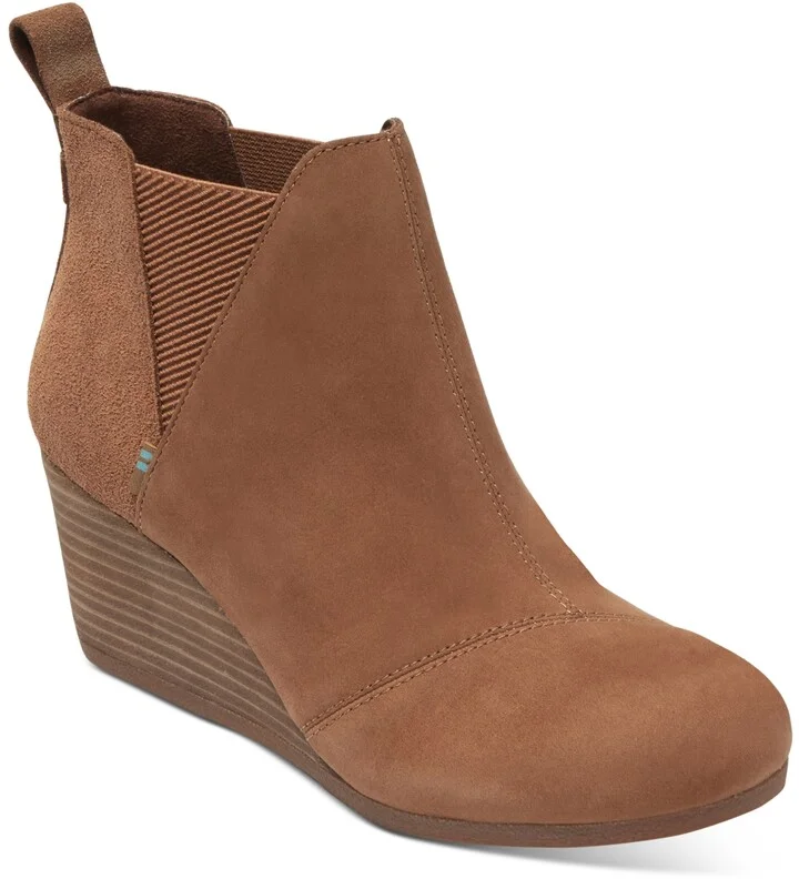Toms Women's Kelsey Wedge Booties