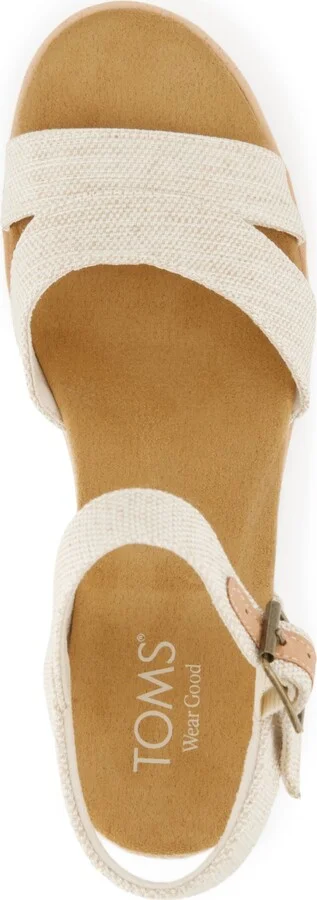 Toms Women's Louisa Open Toe Wedge Sandals - Image 3