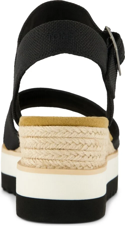 Toms Women's Louisa Open Toe Wedge Sandals - Image 6
