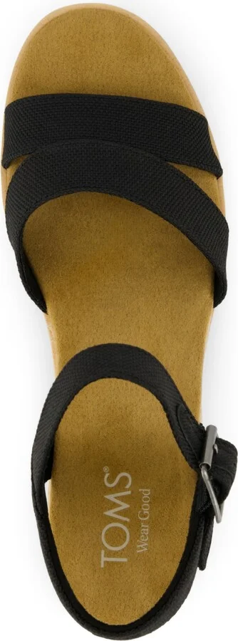 Toms Women's Louisa Open Toe Wedge Sandals - Image 7