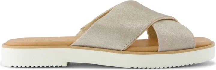 Toms Women's Mae Crossover Open Toe Sandals - Black Global Woven, Fray - Image 6