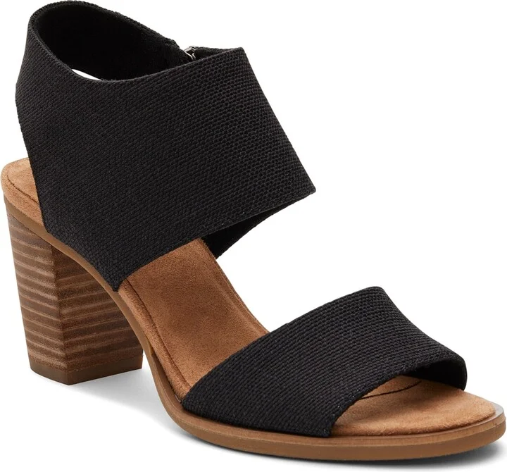 Black Melange Woven