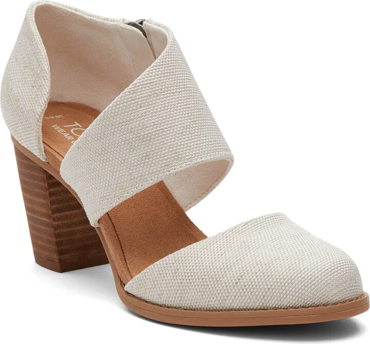 Toms Women's Milan Closed Toe Heel Sandals