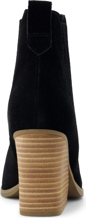 Toms Women's Noa Suede Pull On Wedge Bootie - Image 3