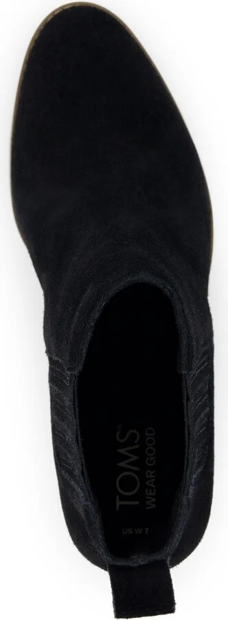 Toms Women's Noa Suede Pull On Wedge Bootie - Image 4