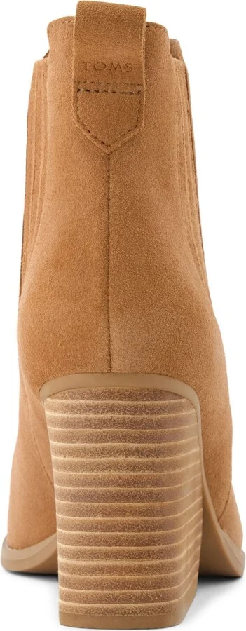 Toms Women's Noa Suede Pull On Wedge Bootie - Image 7