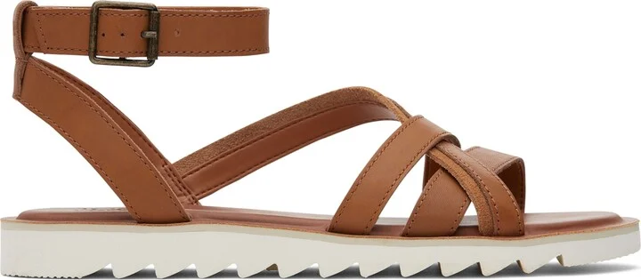 Toms Women's Rory Ankle-Strap Flat Tread Sandals - Image 2
