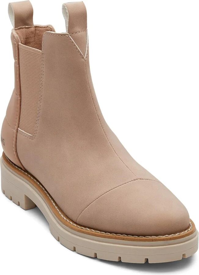 Warm Taupe Synthetic Nubuck/Matte Woven