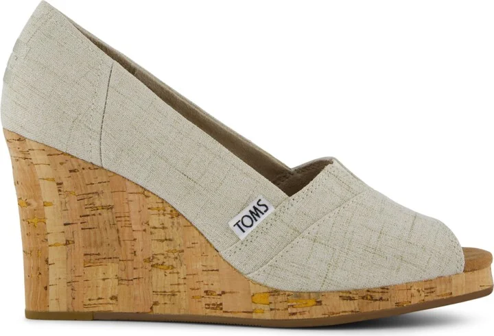 Toms Women's Slip On Wedge Sandals - Image 2