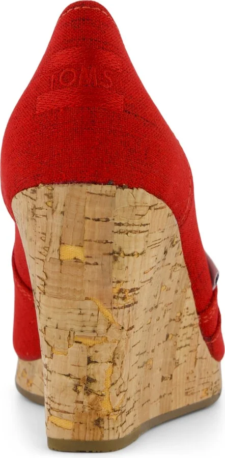 Toms Women's Slip On Wedge Sandals - Image 7