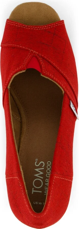 Toms Women's Slip On Wedge Sandals - Image 8