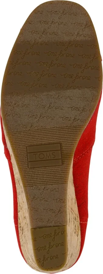 Toms Women's Slip On Wedge Sandals - Image 9