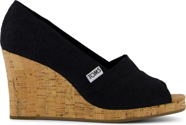 Toms Women's Slip On Wedge Sandals - Image 10