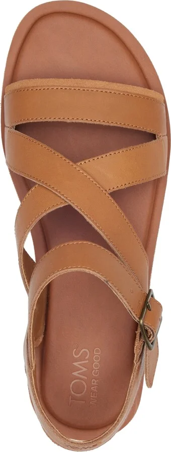 Toms Women's Sloane Strappy Side-Buckle Flat Sandals - Image 4