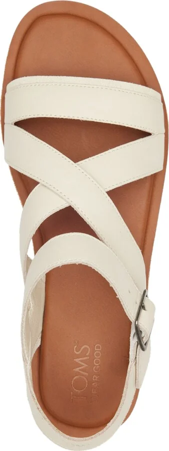 Toms Women's Sloane Strappy Side-Buckle Flat Sandals - Image 9