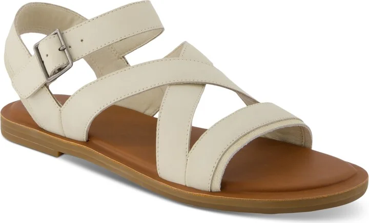 Toms Women's Sloane Strappy Side-Buckle Flat Sandals - Image 11