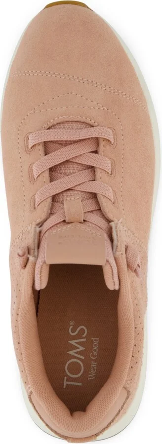 Toms Women's Trvl Lite Cabrillo Pointed Toe Sneakers - Water Repellent Cafe Creme Suede/Perfora - Image 4
