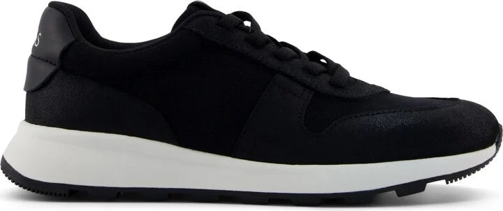 Toms Women's Trvl Lite Retro Jogger Sneakers - Black Metallic Suede/Vintage Twill - Image 2