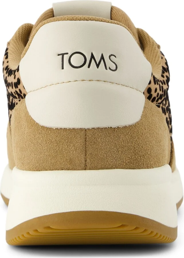 Toms Women's Trvl Lite Retro Jogger Sneakers - Black Metallic Suede/Vintage Twill - Image 7