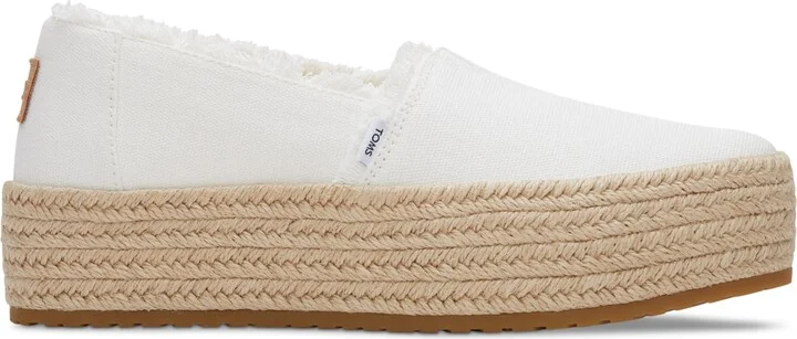 Toms Women's Valencia Canvas Platform Espadrilles - Image 2